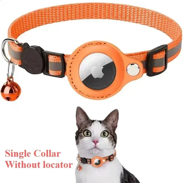Bluetooth Pet GPS Tracker Smart Cat Dog Locator Wearable Reflective Collar with Positioning Record Function Long Battery Life