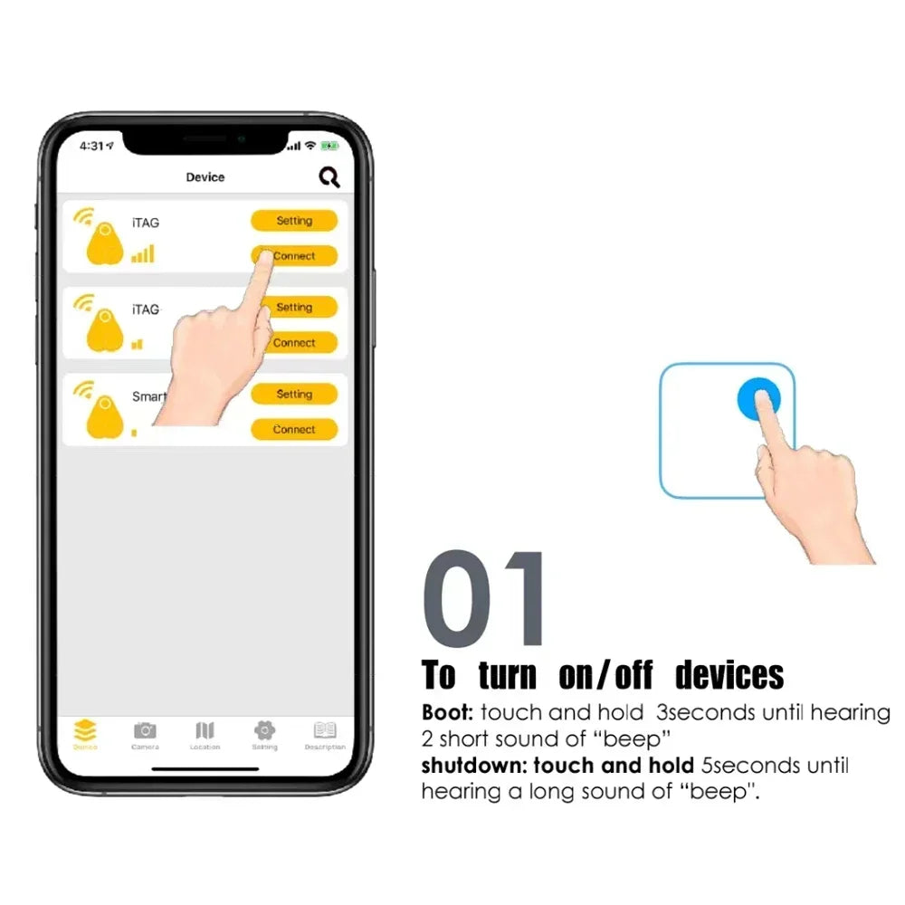 Bluetooth Pet GPS Tracker Smart Cat Dog Locator Wearable Reflective Collar with Positioning Record Function Long Battery Life
